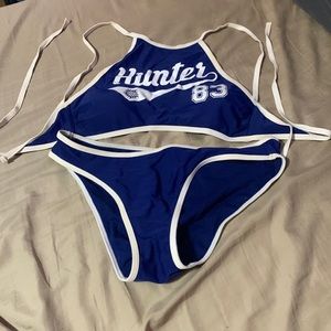 Supernatural halter bikini. Top M bottoms S. Top fits on the smaller side.